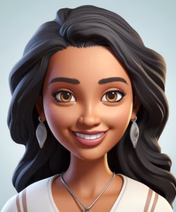 memoji-beautiful-indian-girl-woman-white-background-emoji-cartoon-character_826801-7417